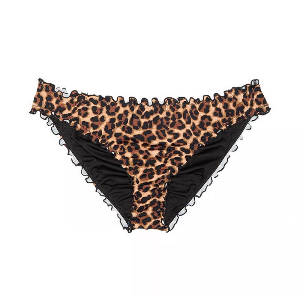 Victoria's Secret Leopard Print Bikini Bottom NWT